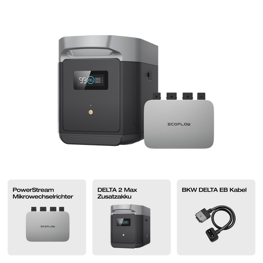 EcoFlow DELTA 2 Max Tragbare Powerstation