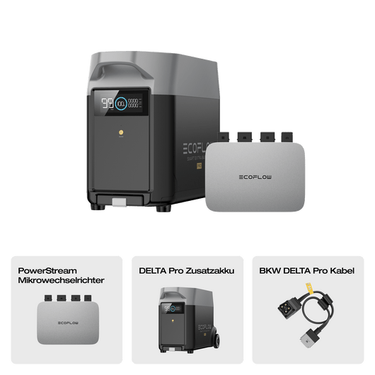 EcoFlow DELTA Pro Intelligenter Zusatzabatterie (Empfohlenes Zubehör)